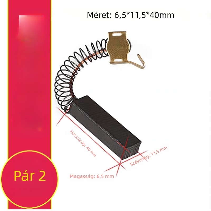 Szénkefe motor 220V grafit tartozék háziállat ápoló géphez, 2000W+