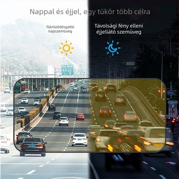Autós szemüveg anti‑glare védelem a tompító fény ellen éjszakai vezetéshez, kettős használat, magas hőmérsékletnek ellenálló