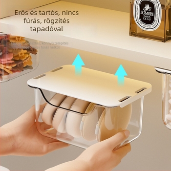 Fali szerelhető tükörszekrény kozmetikai rendezővel - 1 L kapacitás, modell Z629, anyagok: HIPS és PET