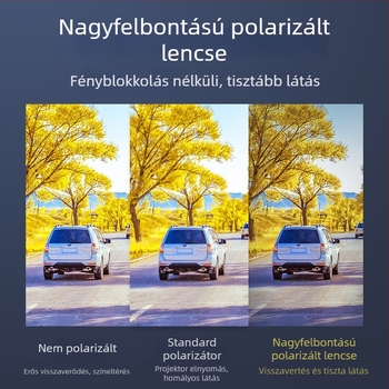 Handsome Bette PVC anti-glare autóvezetői napvédő – kártyás telepítés, logó nyomtatás, licencelt magáncímke, első rész, speciális autók