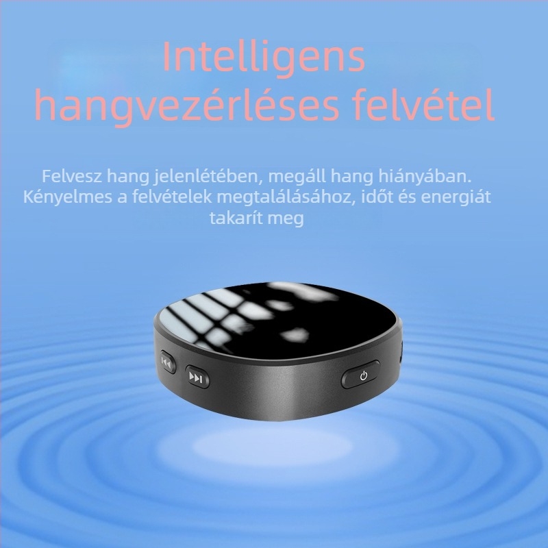 Rögzítő toll WAV formátumban, egyetlen kattintásos felvétel, 200 órás felvétel, TF kártya, USB 2.0