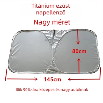 Gyárilag testre szabott autó napellenző teleszkópos rögzítés, szalag anyag, általános illeszkedés, logónyomtatás