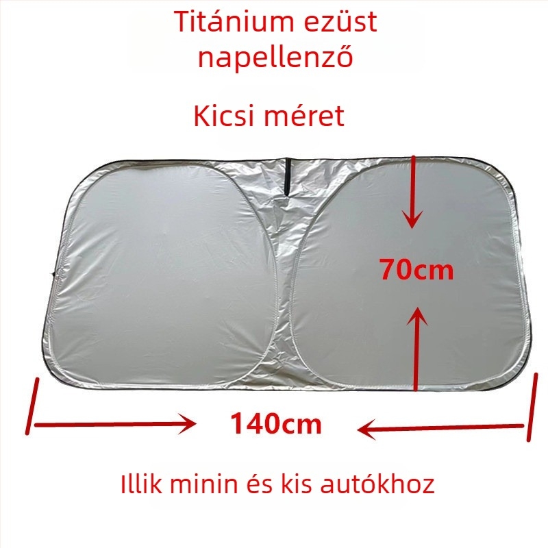 Gyárilag testre szabott autó napellenző teleszkópos rögzítés, szalag anyag, általános illeszkedés, logónyomtatás