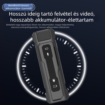 Elebest C5 felvevő toll kamera – 1080p Ultra HD videó, WAV hang, 5–6 órás felvétel, TF kártya támogatás, USB-C interfész