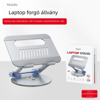 Laptop állvány • Alumínium ötvözet • Emelő típus • Állítható magasság • Modell LP06