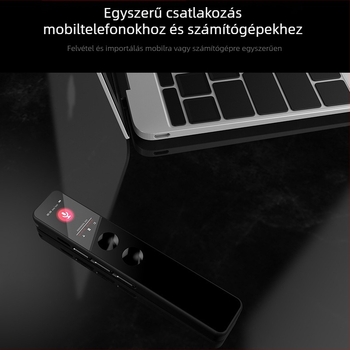MP3 felvevő toll színes TFT képernyővel, HD zajcsökkentéssel, hordozható felvevő diákoknak és üzleti megbeszélésekhez