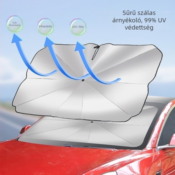 Tesla első napvédő autóhoz, univerzális, anti-glare, logónyomtatás, licencelt magáncímke