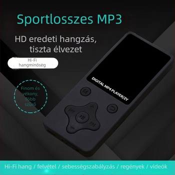MP4 lejátszó HD kijelzővel, AMV videó, MP3/WMA hang, USB 2.0, TF-kártya támogatás