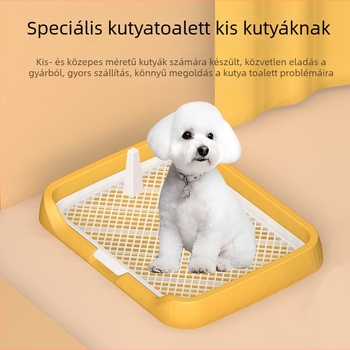 Yunce PP kutya WC – síktípusú, levehető oszlop, cseppmentes vizelet‑rács, könnyen tisztítható