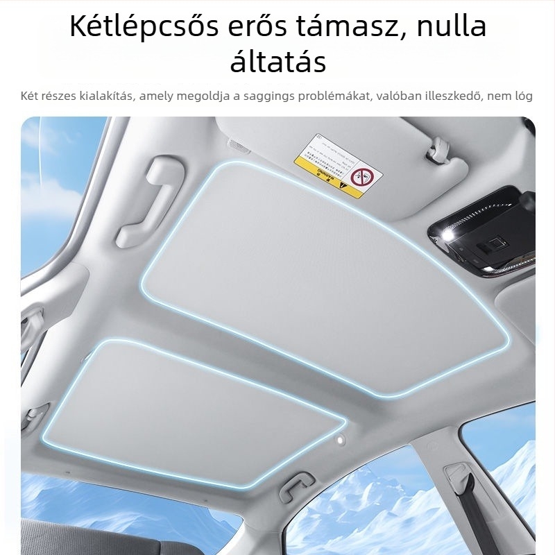 9. generációs Camry autóhoz – panoráma tetőárnyékoló, tetőfüggöny, hálós anyag