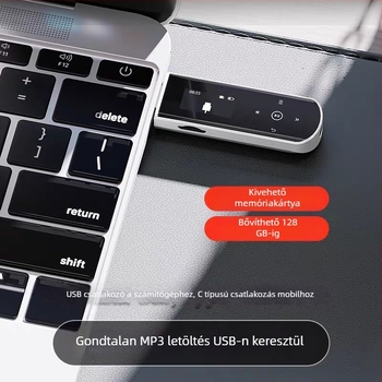 Ruizu X69 MP3/MP4 zenelejátszó diákoknak – angol hallgatási mód
