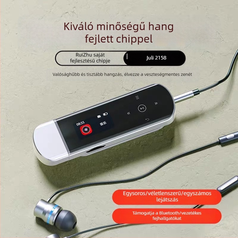 Ruizu X69 MP3/MP4 zenelejátszó diákoknak – angol hallgatási mód