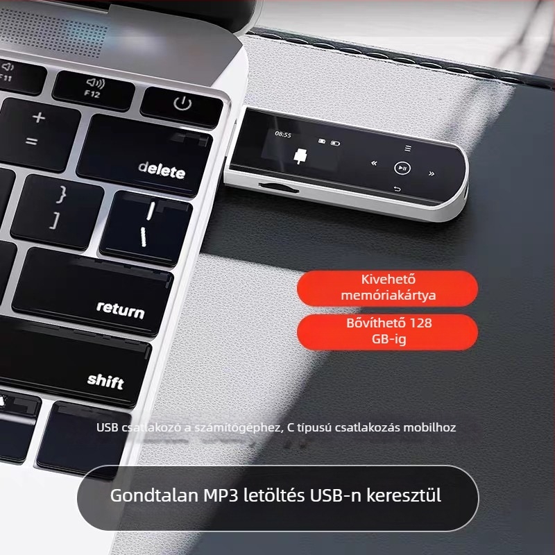 Ruizu X69 MP3/MP4 zenelejátszó diákoknak – angol hallgatási mód
