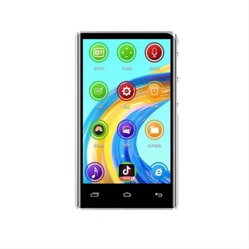 M9 Wi‑Fi nyolcmagos, 4 hüvelykes teljes érintőkijelzős MP3/MP4 lejátszó Bluetooth‑kal, támogat MP3/WMA/WAV/OGG/FLAC és MPEG‑4/WMV, érintőképernyő, TF kártya, felvétel és fénykép böngészés
