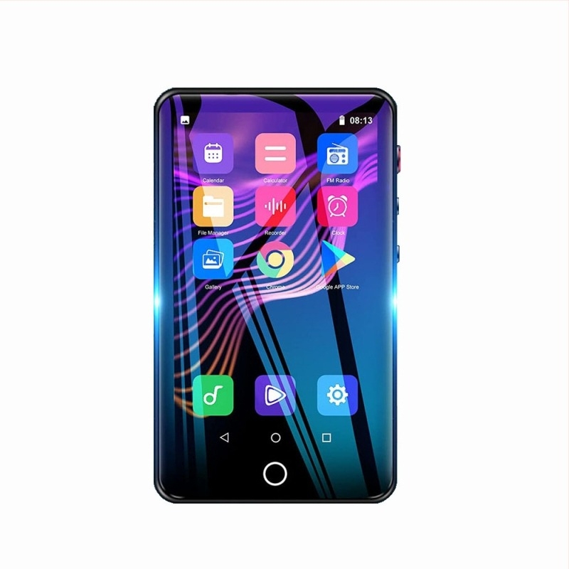 4,0 hüvelykes MP3 zenelejátszó Wi‑Fi-vel, diákok számára, hordozható MP4 lejátszó angol hallgatáshoz