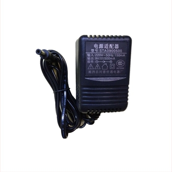 WorldCom STA1200500 elektromos orgona tápegység, 9V 500mA