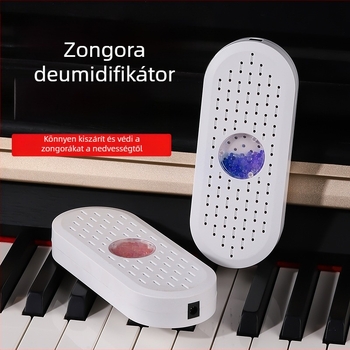 Mini zongora nedvességmentesítő – nedvességelnyelő absorbens, penészálló, újrahasznosítható dehidratáló zacskó zongorához és nyugati billentyűs hangszerekhez
