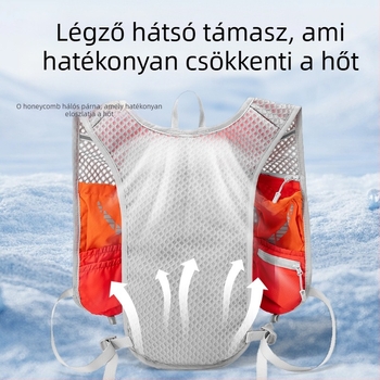 Kültéri multifunkcionális hátizsák — vízálló, könnyű nejlon kivitel, uniszex, 10 hüvelykes laptop kompatibilis