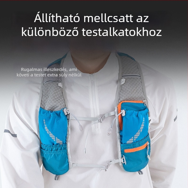 Kültéri multifunkcionális hátizsák — vízálló, könnyű nejlon kivitel, uniszex, 10 hüvelykes laptop kompatibilis