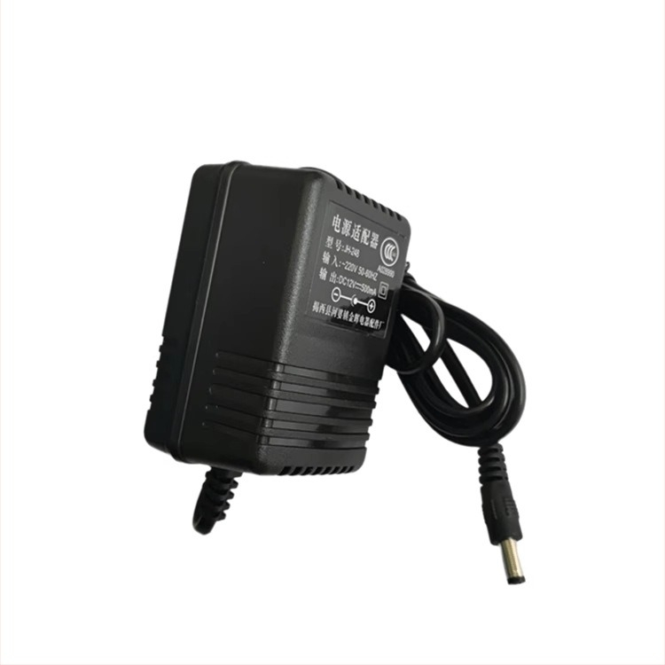 Elektronikus billentyűzet tápegység JH-248, 12V 500mA, Golden Glow