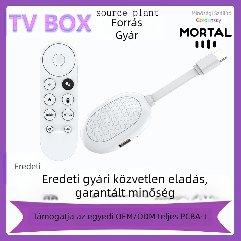 MORTAL Q2S TV Box Android operációs rendszerrel, Allwinner H313, 2GB RAM, 16GB ROM, Dual-Band Wi-Fi + Bluetooth