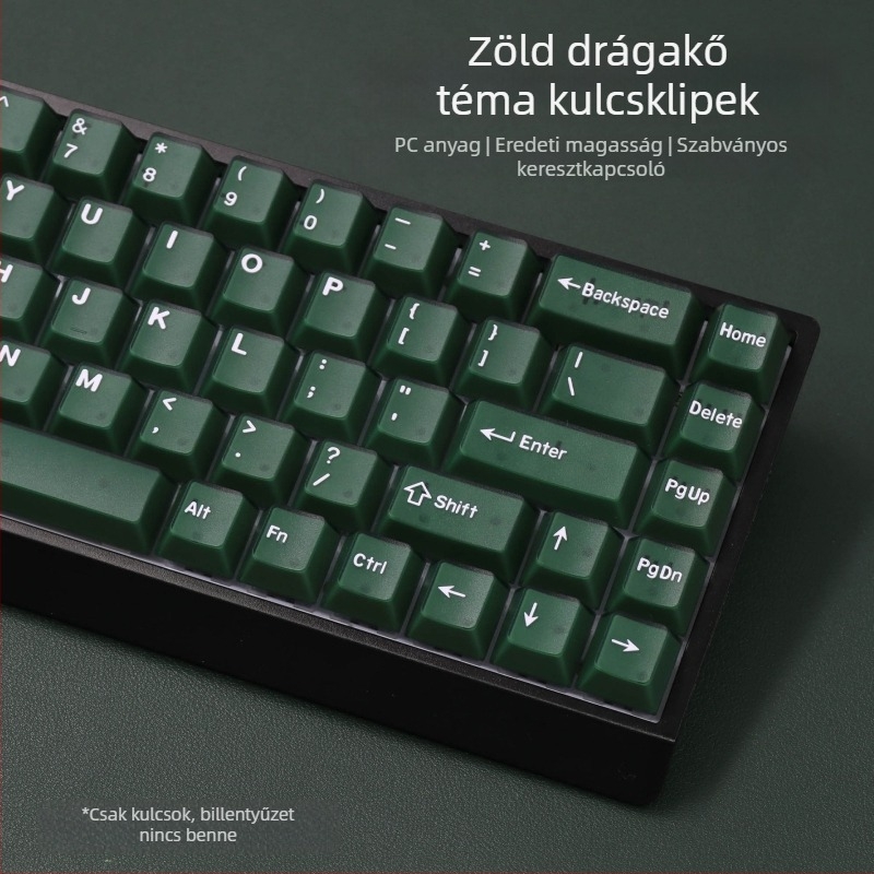 Pbts billentyűsapka kettős réteg gravírozással, OEM magasság, univerzális kompatibilitás, engedélyezett magángyártó márka