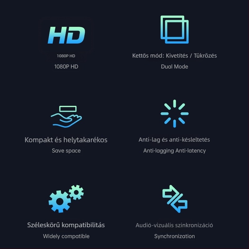 EDUP WD9905 Vezeték nélküli HDMI-hosszabbító – 1080p Vezeték nélküli kijelző HDMI-n keresztül, HD hang