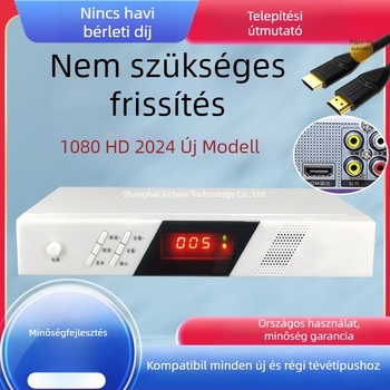 HD tévé set-top box | univerzális kompatibilitás régi és új tévékkel | kimenet 480p, 128 MB memória, Wi‑Fi