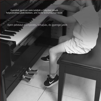 Zongora pedálemelő – pedálkiegészítő, modell Piano Pedal Booster