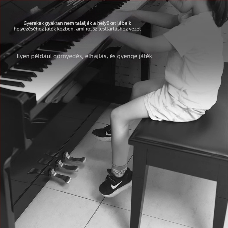 Zongora pedálemelő – pedálkiegészítő, modell Piano Pedal Booster