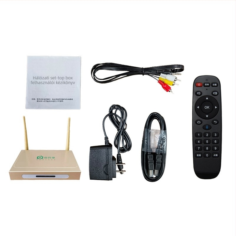 K6 okos TV box – 4K Android, 8GB belső tárhely, 1GB RAM, HDMI