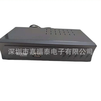 DVB-T2 ISDB-T set-top box, 1080p, 512MB RAM, ECOS OS, GX chipset, USB és Wi-Fi, AV kimenet