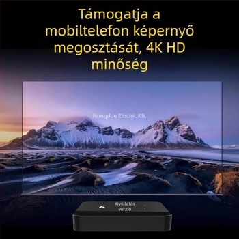T8 Vezeték nélküli HD Set-Top Box Wi‑Fi-vel és Okos Projektáció