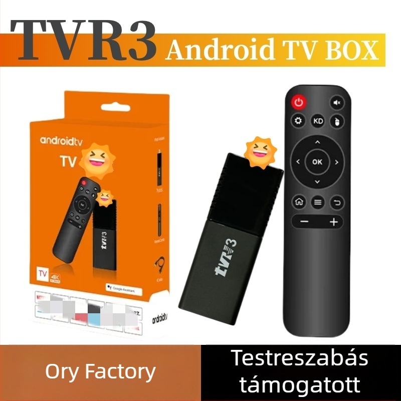 TV Box Quad-core Allwinner A53, Android 10.0, 1GB/2GB RAM, 8GB/16GB tárhely, 1080p