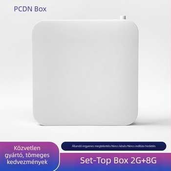 Android 4K TV Box AI hangvezérléssel, Wi‑Fi és Bluetooth, 5G teljes hálózati támogatás, 2GB RAM + 8GB ROM
