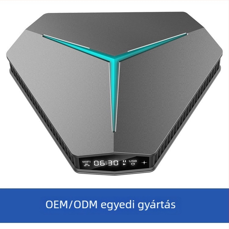 Otthoni 8K set-top box RK3566-tal – 2GB RAM, max. 128GB tárhely, 8K kimenet, HDMI/USB/LAN, Android/Linux