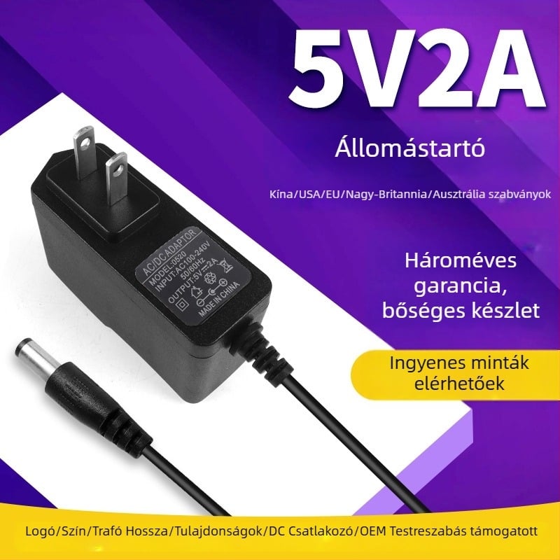 5V 2A tápegység hálózati kamera és set-top box számára (IC megoldás)