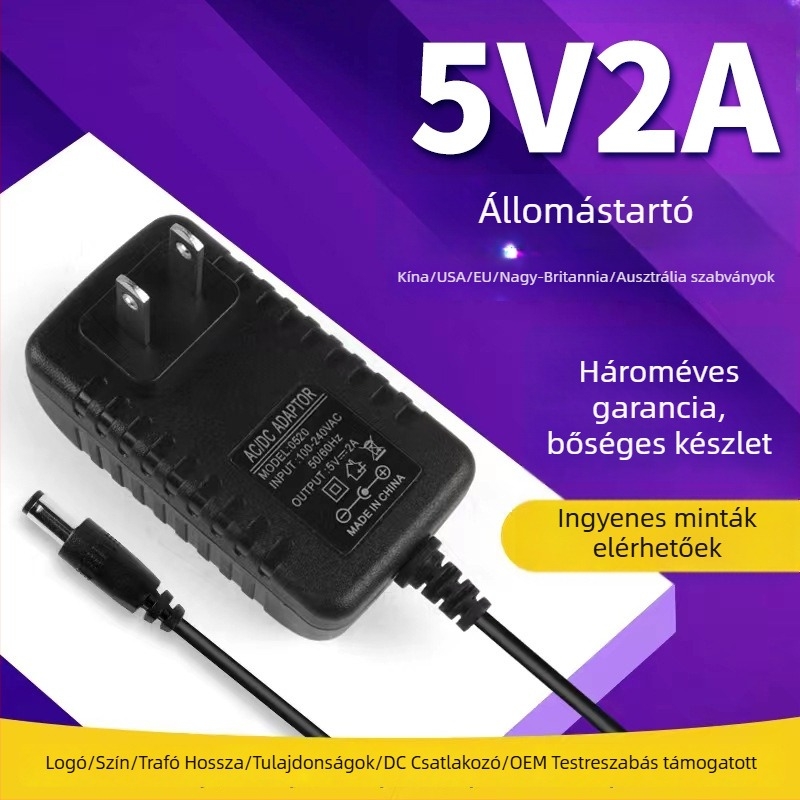 5V 2A tápegység hálózati kamera és set-top box számára (IC megoldás)