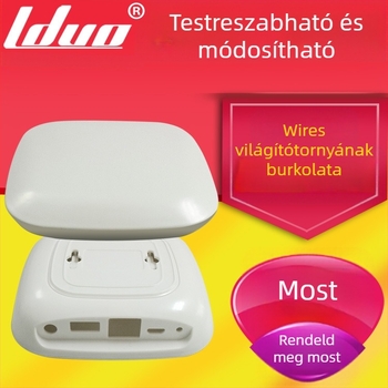 Vezeték nélküli infravörös transzponder-ház – okos otthonhoz, ABS, LDUO OEM, elektronikus ház