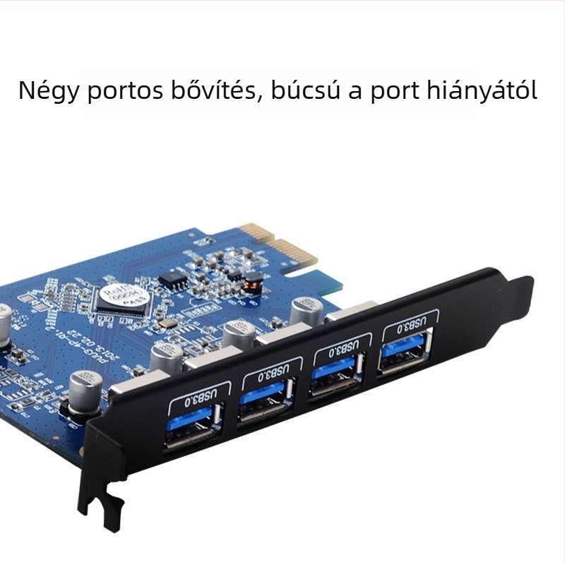 Orico PCI-E USB 3.0 bővítő kártya négy porttal, PVU3-4P, VLI805