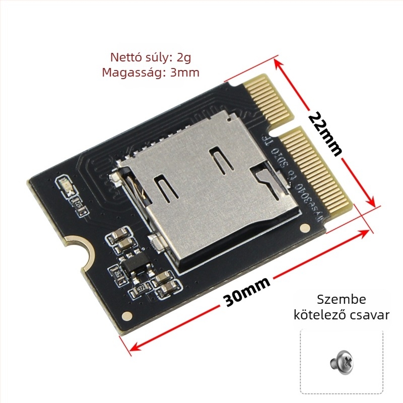 Kártyaolvasó Dell Wyse 3040 vékony klienshez, NGFF M.2 E-Key kompatibilitás MCA665 (Modell MCA665; Származás: Shenzhen; Interfész: Egyéb; Piacra kerülés ideje: 2023)