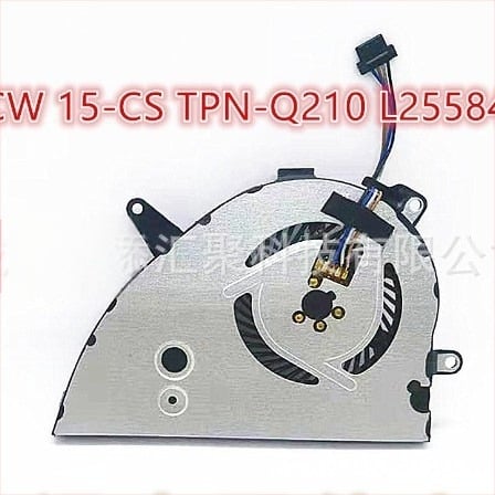 Fu Tian noteszgép hűtő a HP Pavilion 15-CW/15-CS sorozathoz, modell l25584-001, egy ventilátoros kivitel, műanyag