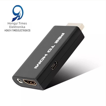 PS2-ről HDMI-adapter audió/videó konverterrel — CM108 chip, HDMI interfész, 5 m kábel