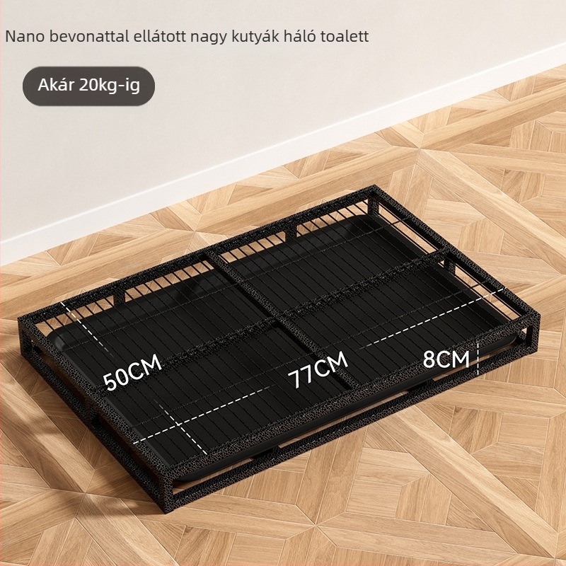 Nano bevonatú vas keretes kutya WC | Márka: Neurotic cat; Anyag: Vas keret; Magáncímke: Engedélyezett; Import: Nem