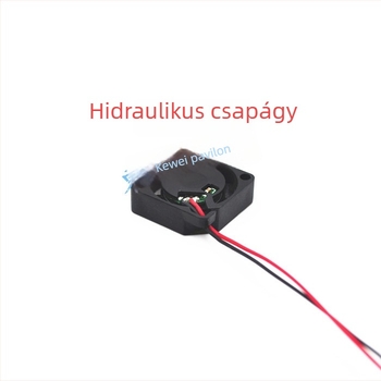 Hordozható laptop hűtőventilátor, modell 2006, 12000 RPM, hidraulikus csapágy, műanyag ház