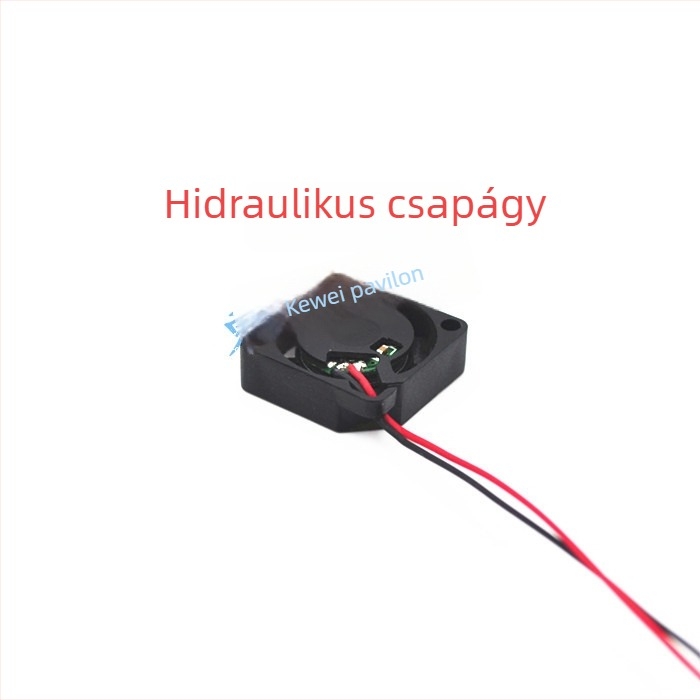 Hordozható laptop hűtőventilátor, modell 2006, 12000 RPM, hidraulikus csapágy, műanyag ház