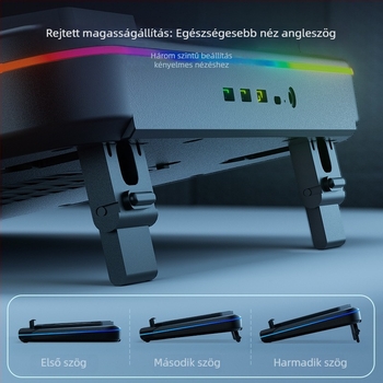 Notebook hűtő radiátor, ABS burkolat, két hőcső, légáramlásos hűtés, 3500 RPM