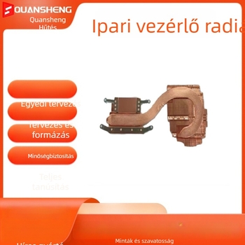 Laptop radiátor | réz- és alumínium ötvözet, olajcsapágy, 4800 RPM, 26 dB, levegőhűtéses