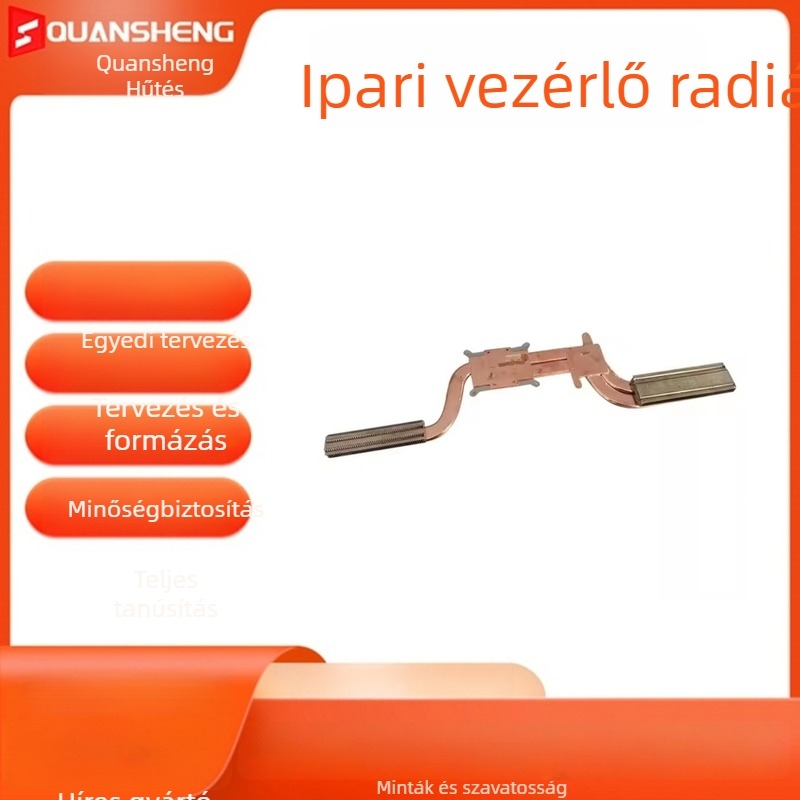 Laptop radiátor | réz- és alumínium ötvözet, olajcsapágy, 4800 RPM, 26 dB, levegőhűtéses