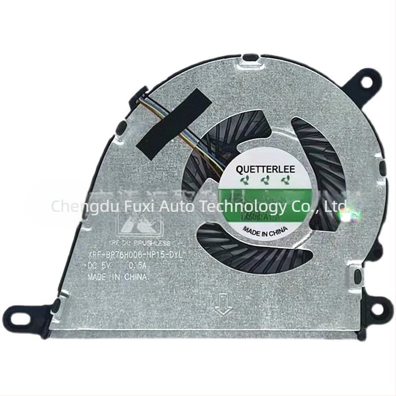Futian notebookhűtő radiátor HP 15-DY, EF 15S-FQ, 14-DQ, 14S-DQ, 340S G7 – alumínium, 1 ventilátor